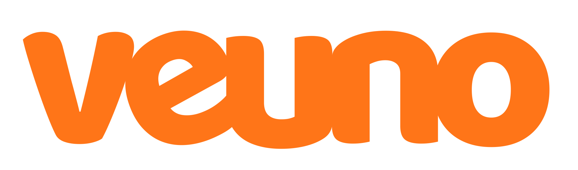 Veuno Logo in Orange