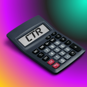 Calculator showing the letters CTR in the display.